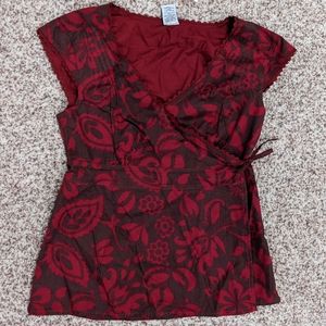 🌹 Gap Women's Floral Blouse